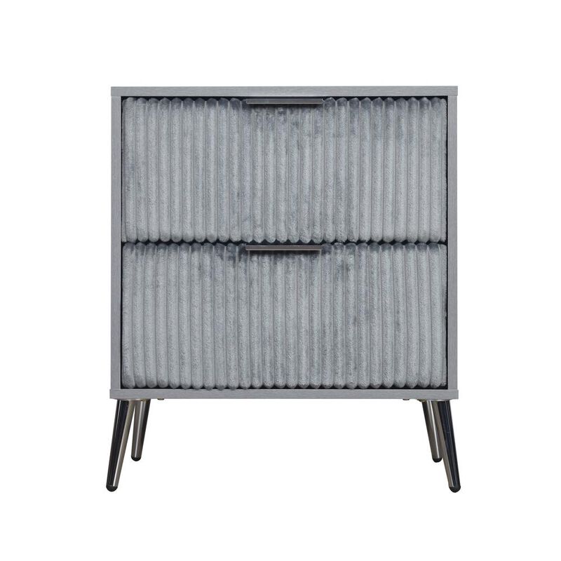 New Classic Furniture Kailani Nightstand- Gray