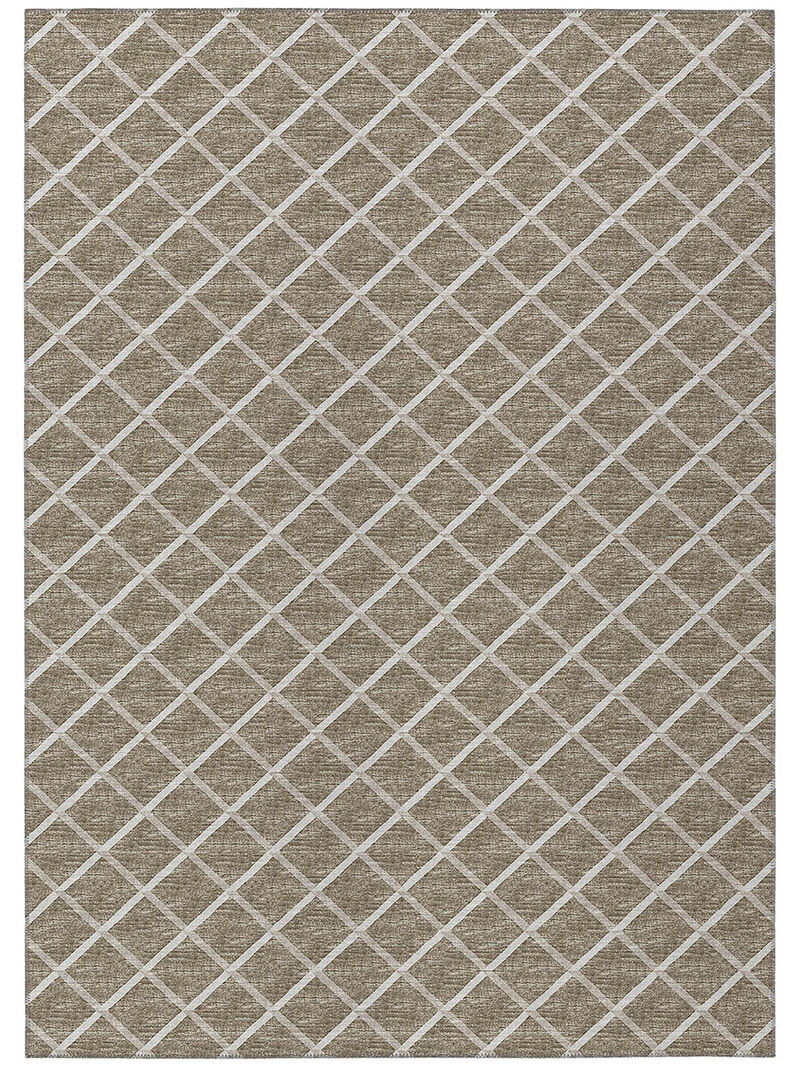 York YO1 Taupe 10' x 14' Rug