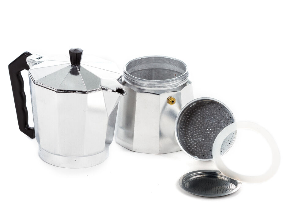Aluminum Stove Top Espresso Maker - 6 Cups