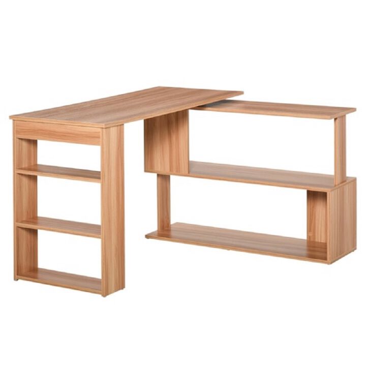Modern Computer Desk Spacious Workstation for Office Use