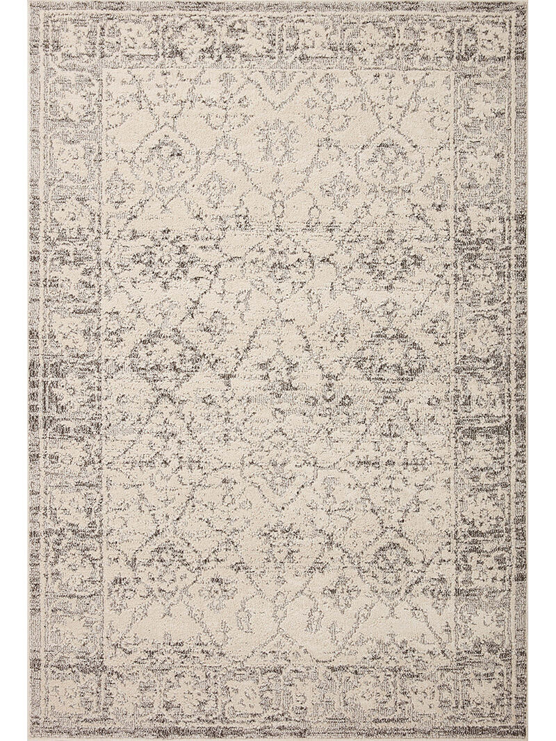 Gigi Ivory/Stone 7'10" x 10' Area Rug by Magnolia Home by Joanna Gaines x Loloi