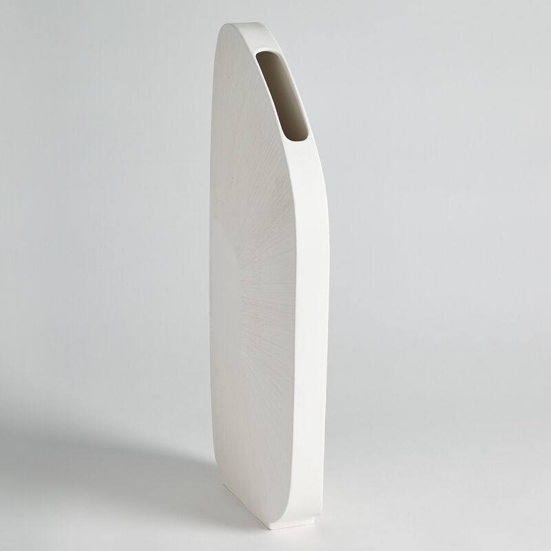 Offset Square Scratch Vase