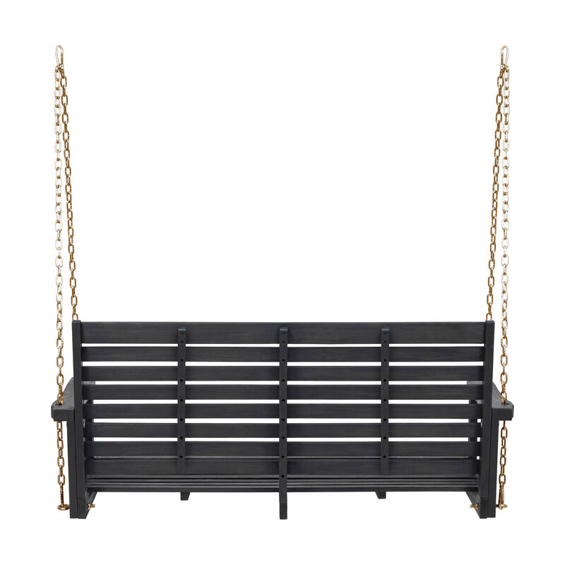 Merax Swing Chair Bench Patio Wooden Porch Swing