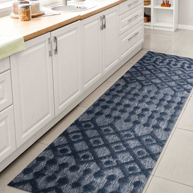 Peralta Moroccan Diamond Indoor/Outdoor Area Rug