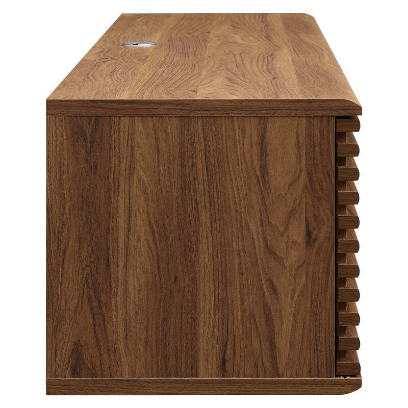 Render 60" Wall-Mount Media Console TV Stand-Benzara