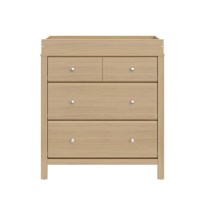 Storkcraft Carmel 3 Drawer Chest with Changing Topper (Driftwood)