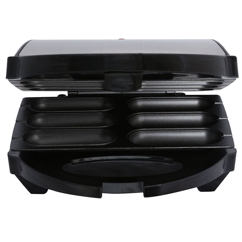 Brentwood TS-601S Non-Stick 6 Mini Corn Dog Maker, Stainless Steel