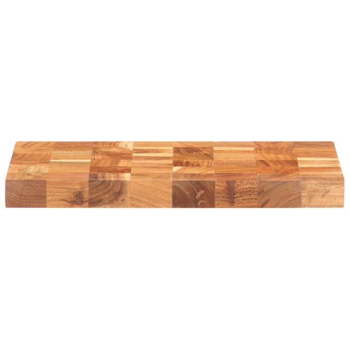 vidaXL Chopping Board 15.7"x11.8"x1.5" Solid Wood Acacia