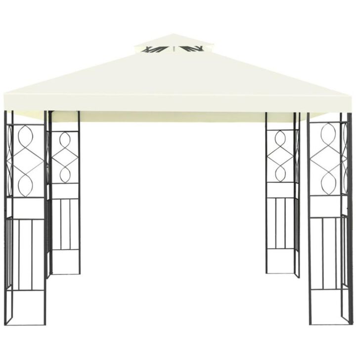Hivvago 2 Tiers 10 x 10 Feet Patio Gazebo Canopy Tent