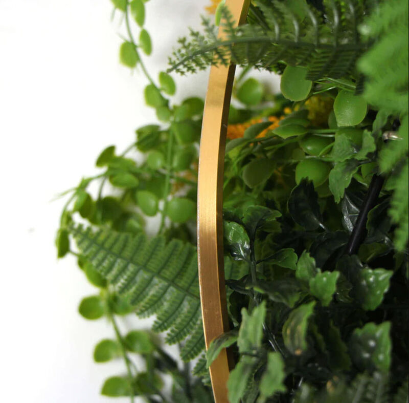 Imitation Premium Gold Artificial Hanging Green Wall Disc 15" (Limited Edition)