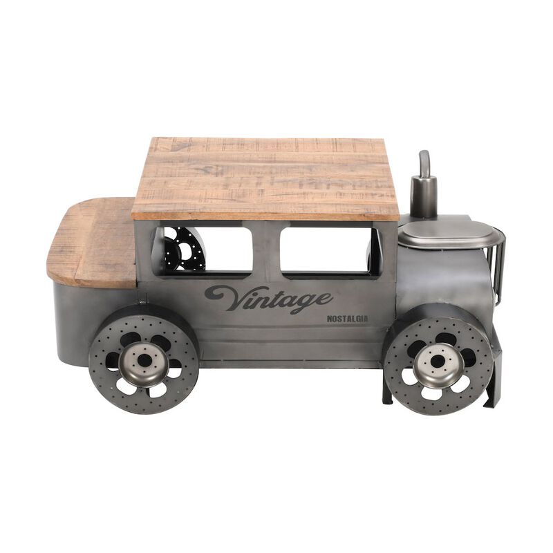 Jofran Glory Days Roadie 41 Vintage Truck Solid Wood and Metal Unique Coffee Table