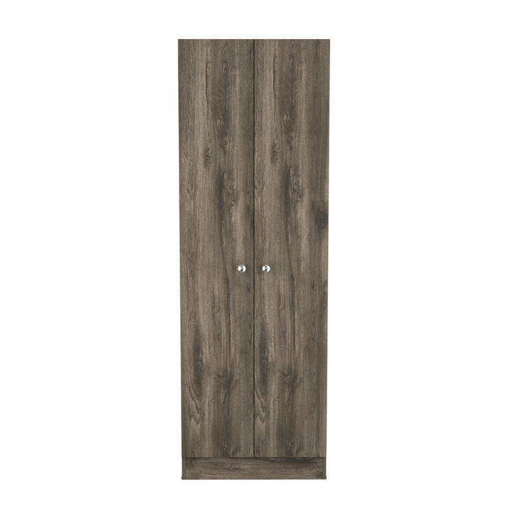 Storage Cabinet Pipestone, Kitchen, Dark Brown / Black