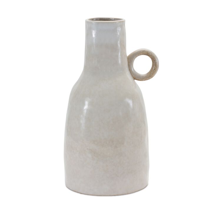Handcrafted Ceramic Jug for Drinks and Kitchen Storage
