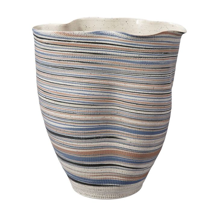 Undulation Porcelain Vase