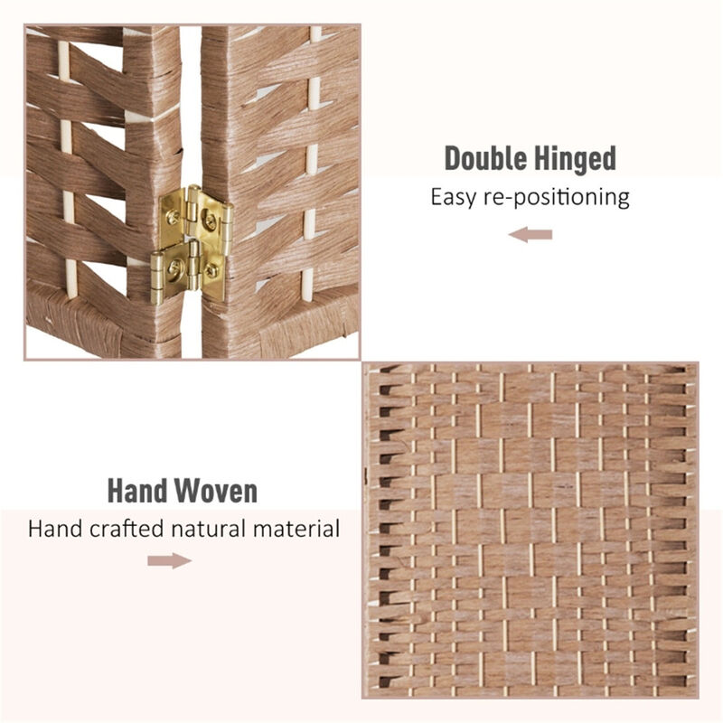 Folding Privacy Screen Portable Partition for Home & Office