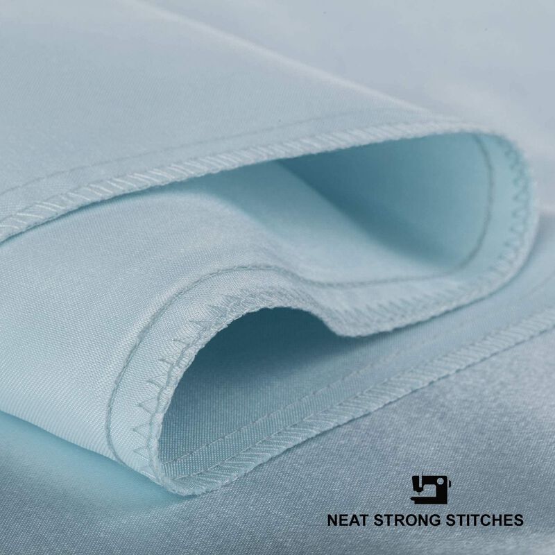 Satin Pillow Case with Zipper - Luxury Pillow Cover (Pillowcase Set of 2)