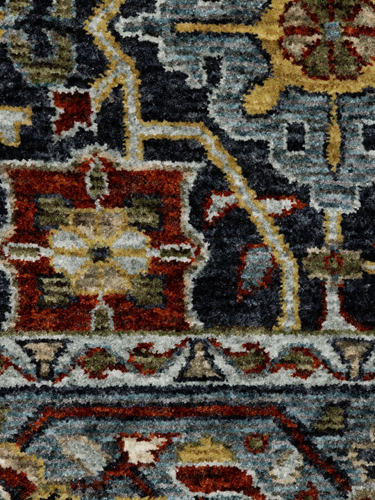 Aberdeen 2' x 3' Blue Rug