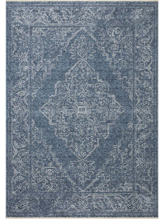 Vance VAN03 Denim/Dove 5'3" x 7'9" Rug