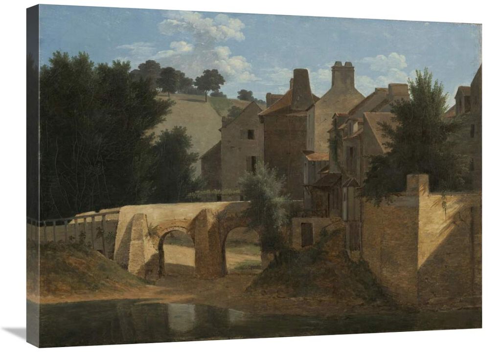 View in the Ile-de-France-Canvas Art-32x24