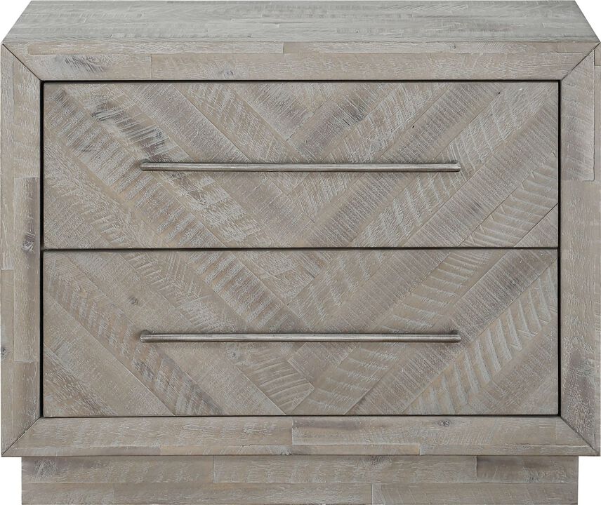 Alexandra Two Drawer Nightstand