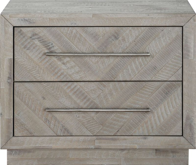 Alexandra Two Drawer Nightstand