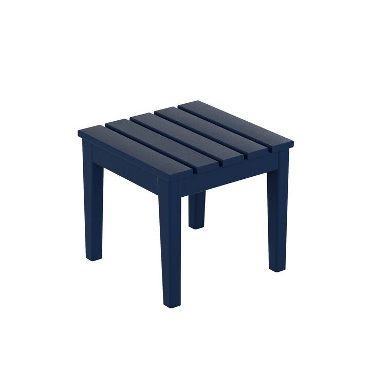 WestinTrends Outdoor Patio Modern Adirondack Side Table