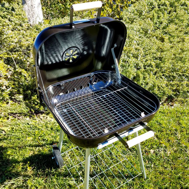 Gibson Home Catari 18 Inch BBQ Grill in Black