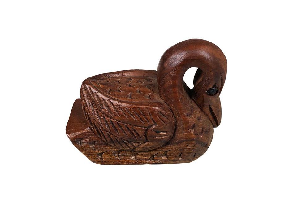 Swan Mini Statue SET 2 pcs