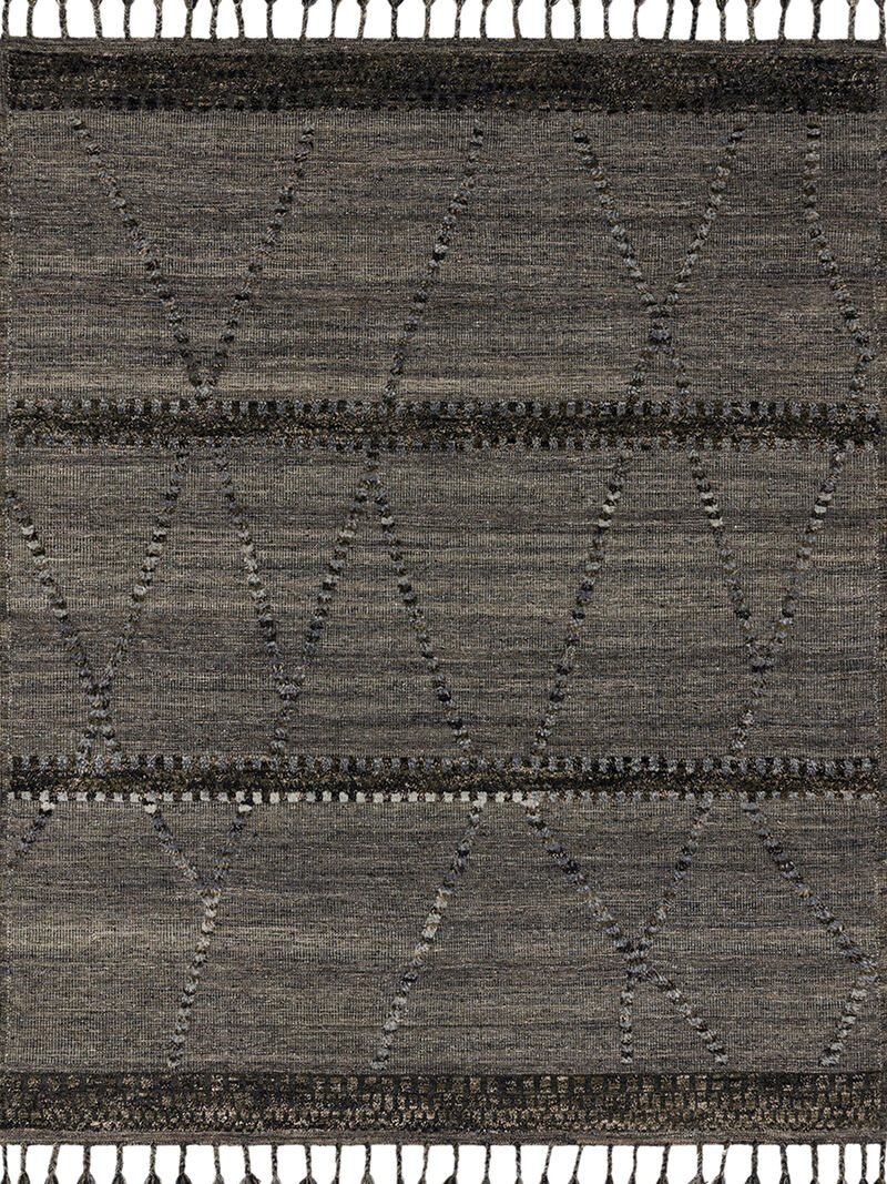 Iman IMA04 Grey/Multi 5'6" x 8'6" Rug