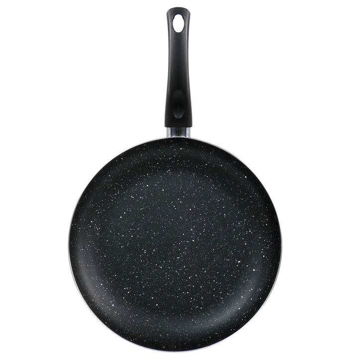 Oster Luneta 11.5 Inch Aluminum Nonstick Frying Pan in Blue