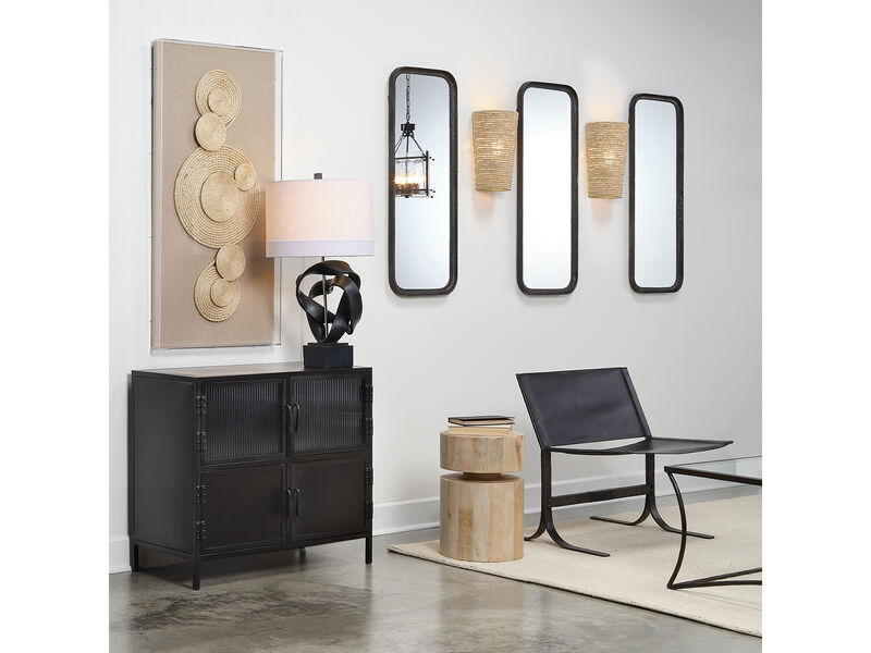 Alessa Sling Chair, Black