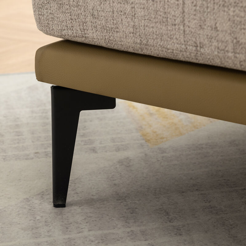 Merax Modern  Barrel Chair Upholstered Accent Chair