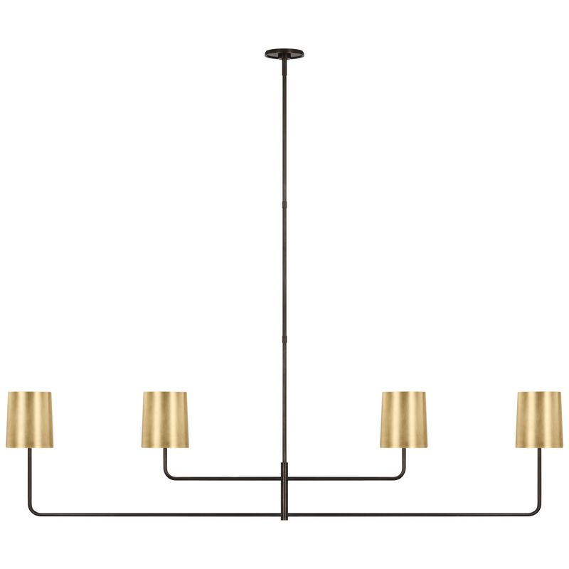 Go Lightly 70" Four Light Chandelier