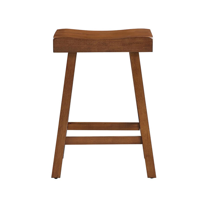 Jackson 24 in. Backless Wood Bar Stool