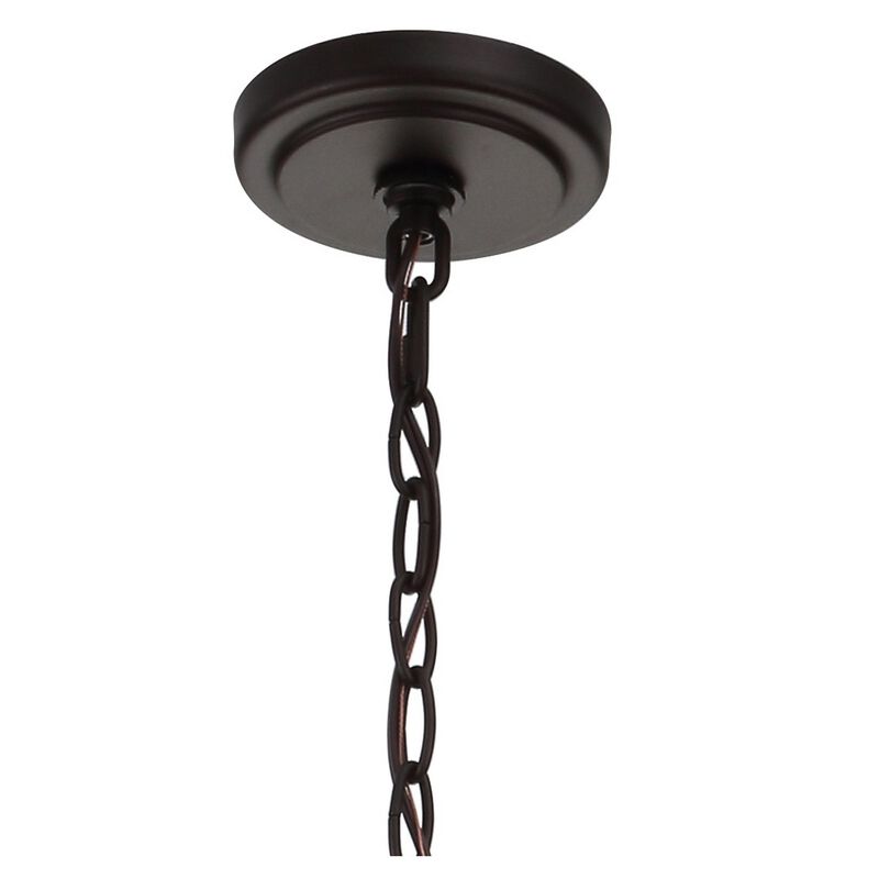 Anna 3-light Metal/Glass LED Pendant