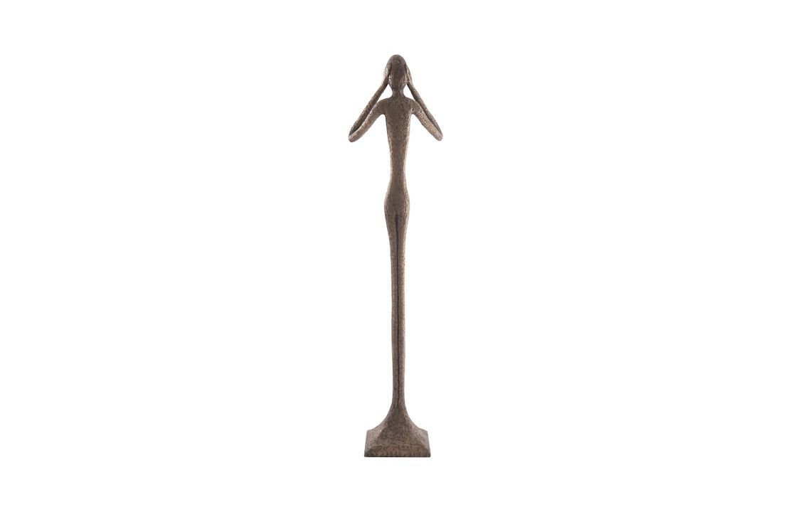 Hear No Evil Slender Sculpture