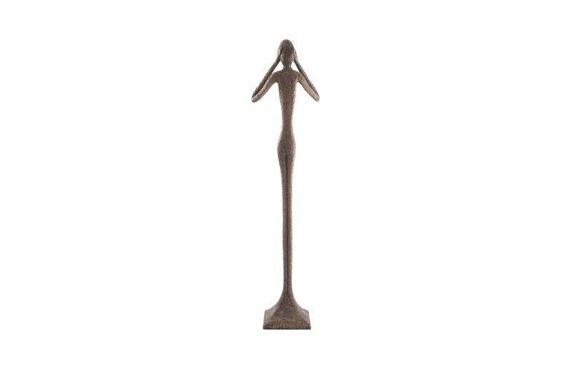 Hear No Evil Slender Sculpture