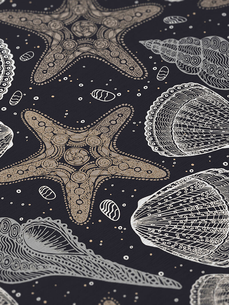 Seabreeze SZ4 Black 3' x 5' Rug
