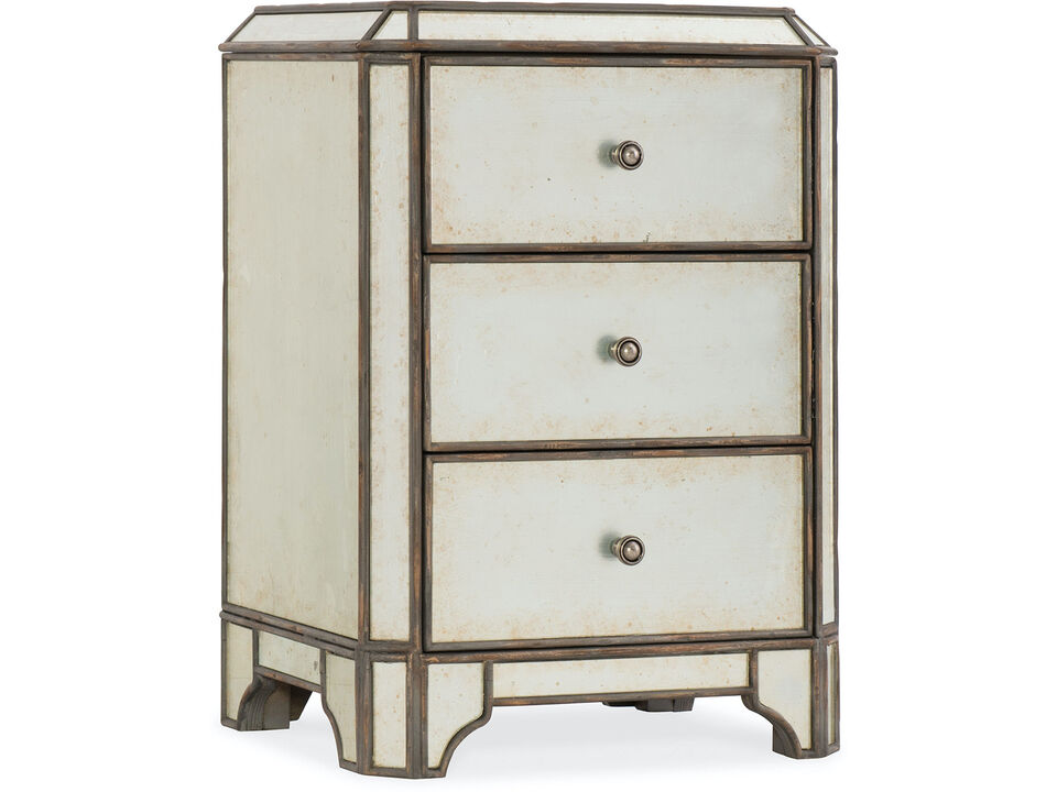 Arabella Mirrored Nightstand