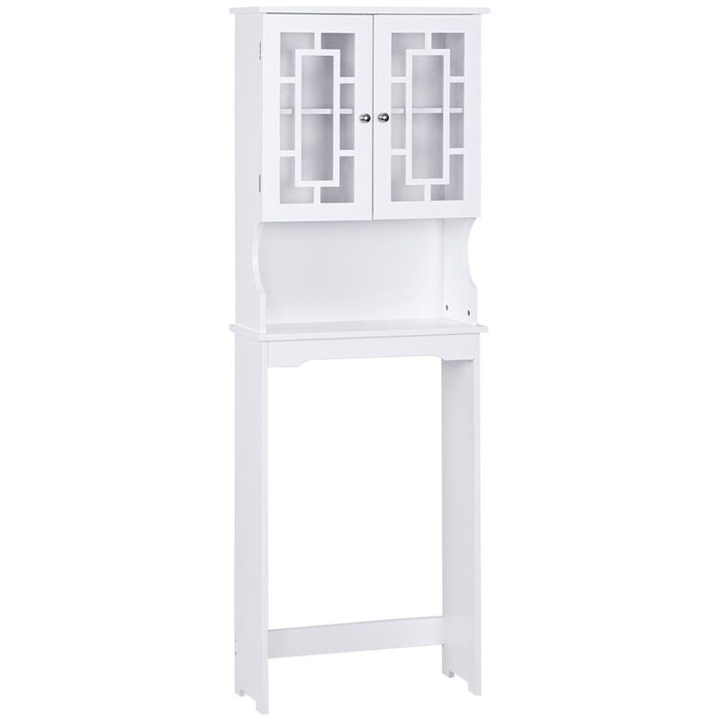 Bathroom Spacesaver Organizer with Adjustable Shelf