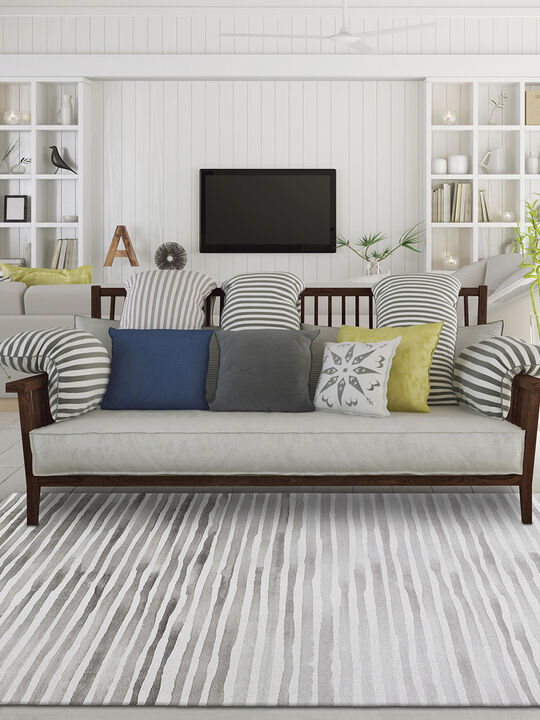 Seabreeze SZ8 Pewter 8' x 10' Rug
