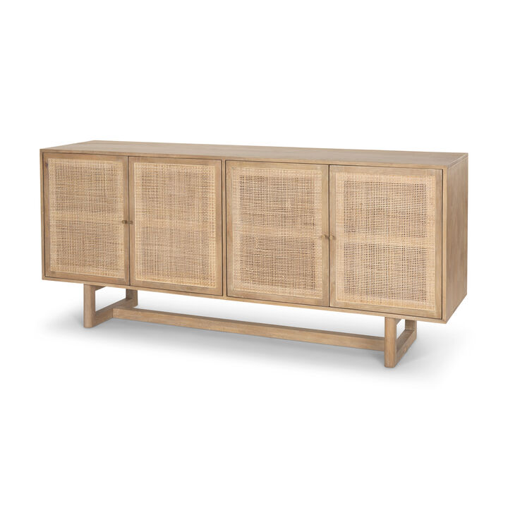 Grier Light Brown Sideboard