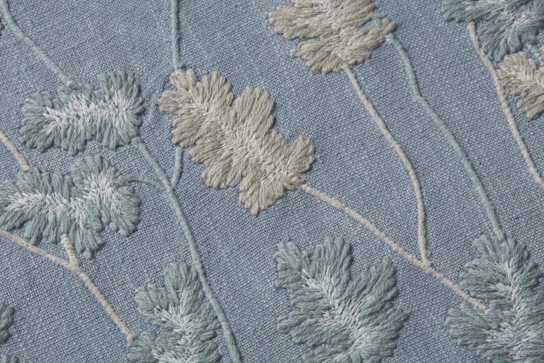 Poppy Blue Green Wall Art