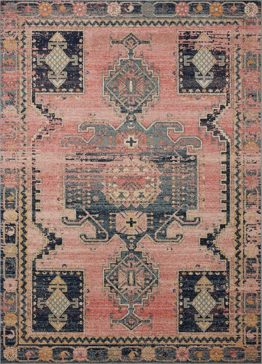 Jocelyn JOC06 Rose/Rose 4' x 6' Rug