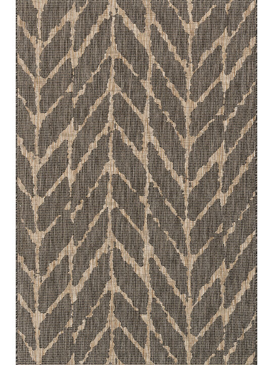 Isle IE02 Charcoal/Mocha 3'11" x 5'10" Rug