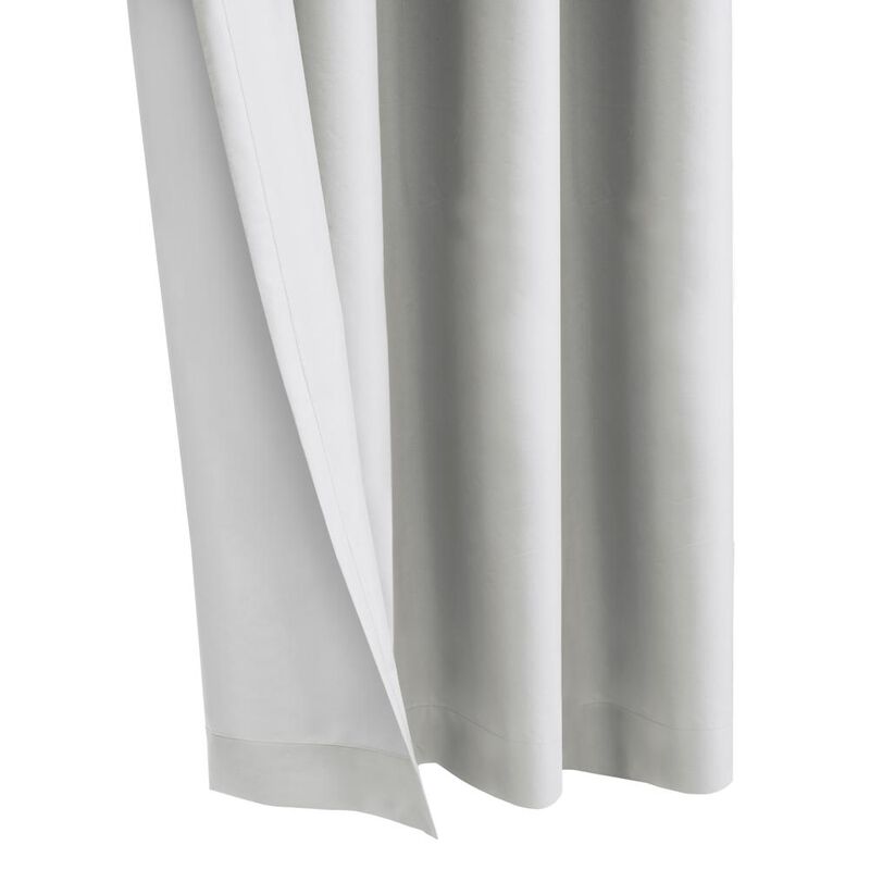 Thermaplus Alpine Blackout Premium Stylish and Functional Grommet Curtain Panel 52" x 63" White