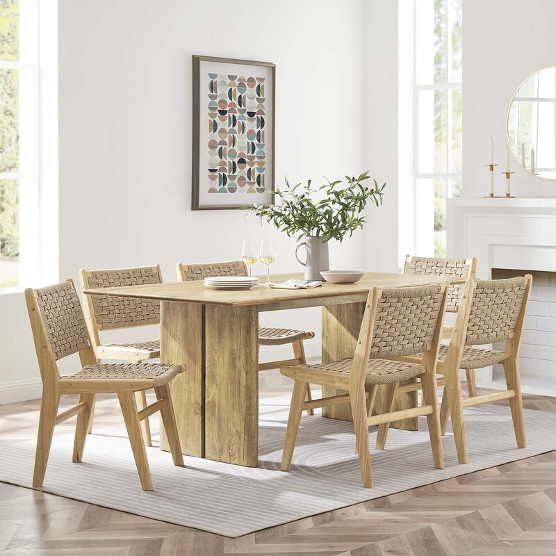 Modway - Amistad 70" Dining Table Walnut
