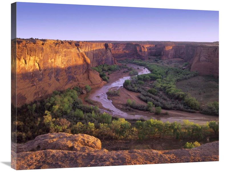 Tsegi Overlook, Canyon de Chelly National Monument, Arizona-Canvas Art-35x28
