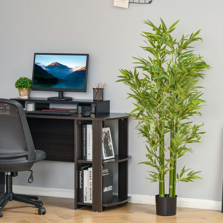 Tall Faux Bamboo: 5ft Artificial Tree for Indoor/Outdoor Decor