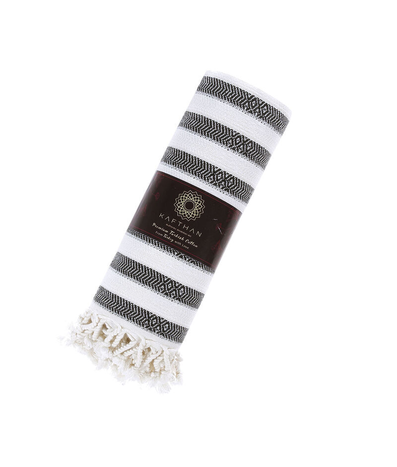 KAFTHAN Textile Gocek Turkish Cotton Single Bath and Beach Towel